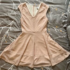 Blush Eyelet Swing Dress